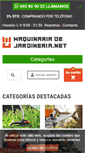 Mobile Screenshot of maquinariadejardineria.net
